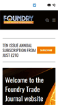 Mobile Screenshot of foundrytradejournal.com